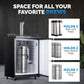 Newair 5.8 Cu. Ft. Single Tap Kegerator with Draft Beer Kit Included