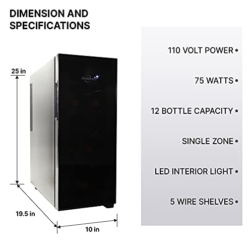 Urban Series 8-Bottle Thermoelectric Beverage Refrigerator