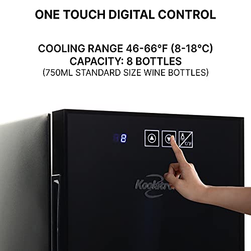 Urban Series 8-Bottle Thermoelectric Beverage Refrigerator