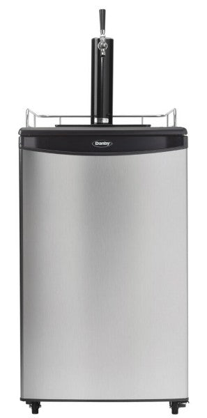 Danby 5.4 cu. ft. Black/Grey Kegerator